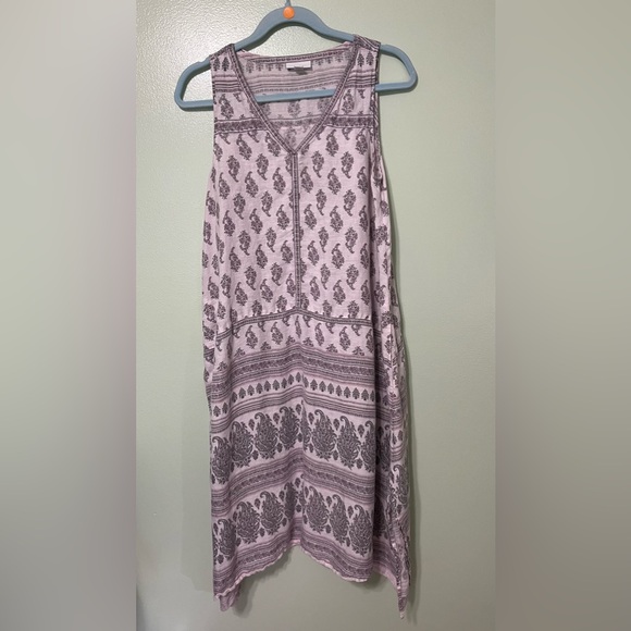 J.Jill 100% Linen Sleeveless Tunic Dress w/pockets  Size PS - Picture 2 of 8